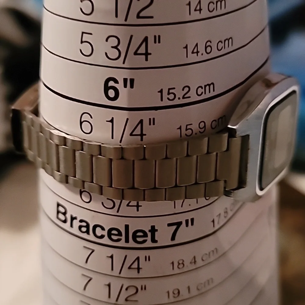 Vintage 70's Silver Medana Quartz Digital Watch Time‎ Hour Minute Month Date